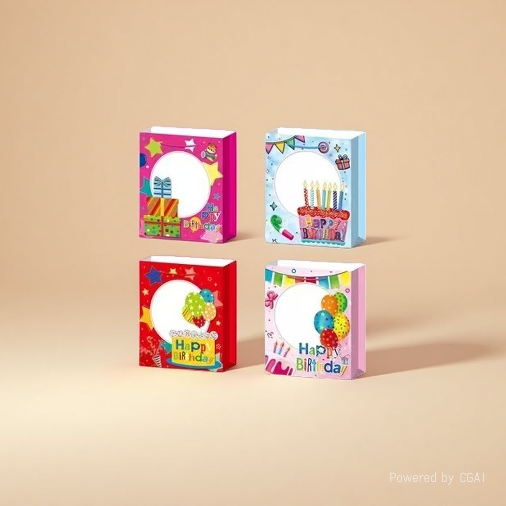 Birthday music DIY souvenir special gift packaging box + gift paper bag set gift box packaging gift box Application Scenario
