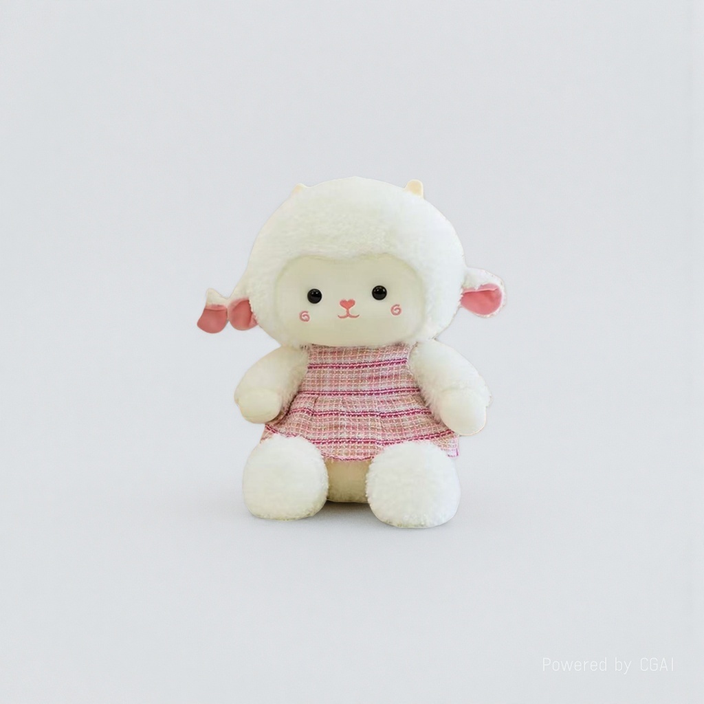 Plush toys, sheep, trendy AI toys, Halloween collectibles details Picture