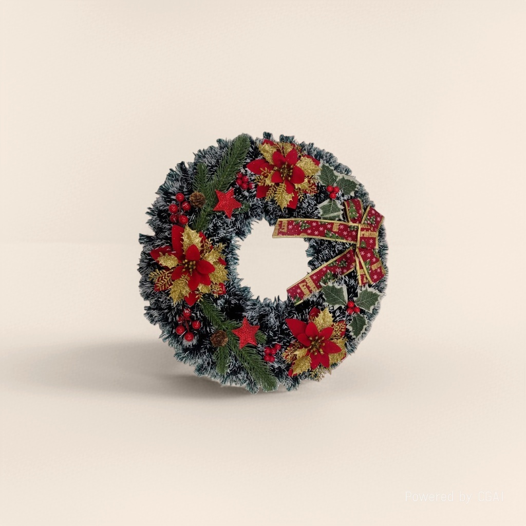 Christmas decorations, Christmas wreaths, Christmas atmosphere decorations, Christmas door hangers Specification image