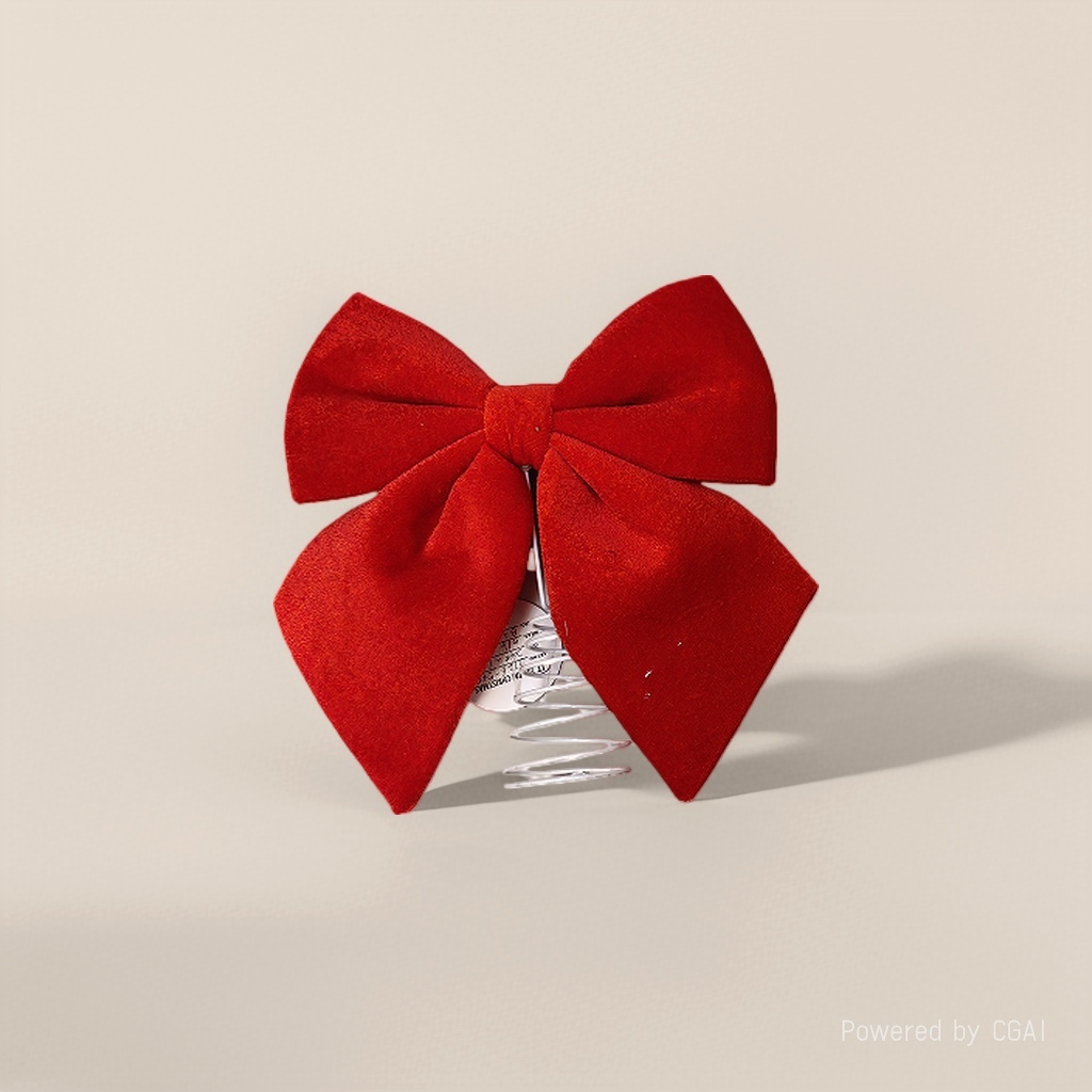 Christmas bow decoration, Christmas scene arrangement, Christmas ornaments details Picture
