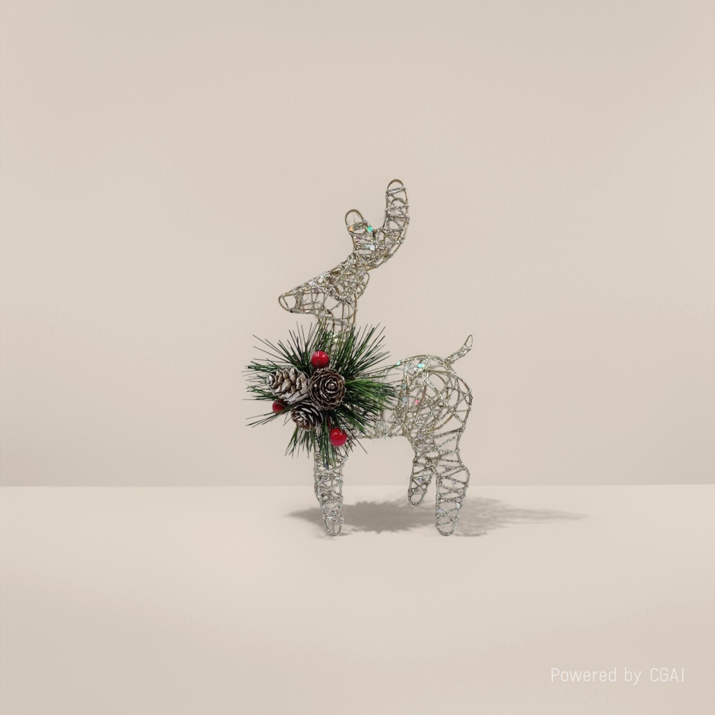Christmas decoration reindeer ornaments, Christmas outdoor and indoor decoration, Christmas atmosphere arrangement Application Scenario