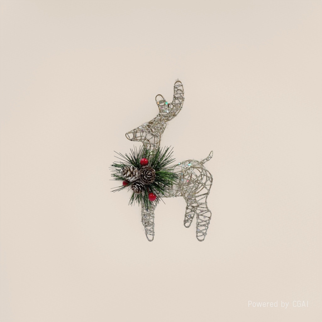Christmas decoration reindeer ornaments, Christmas outdoor and indoor decoration, Christmas atmosphere arrangement Specification image
