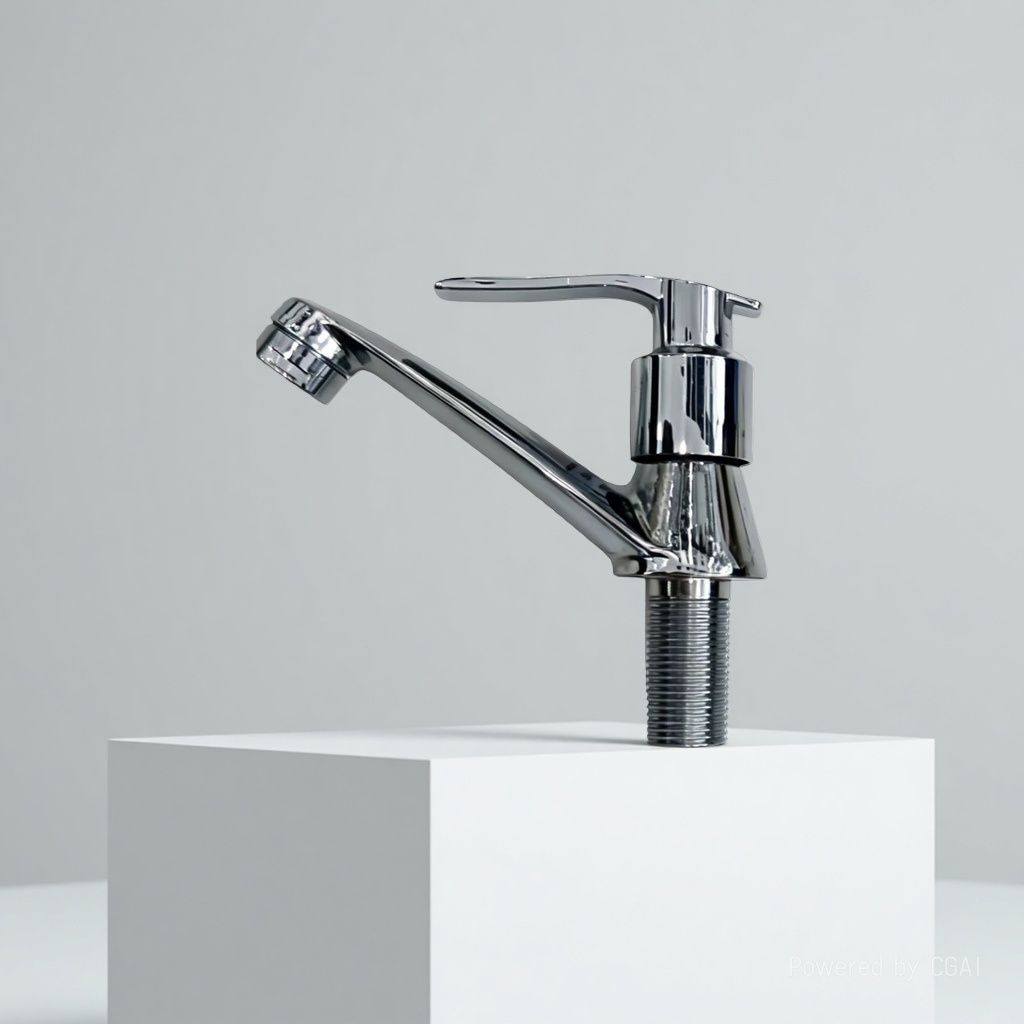 Washbasin, single cold water nozzle, bathroom washbasin, old-fashioned quick-turn faucet Specification image