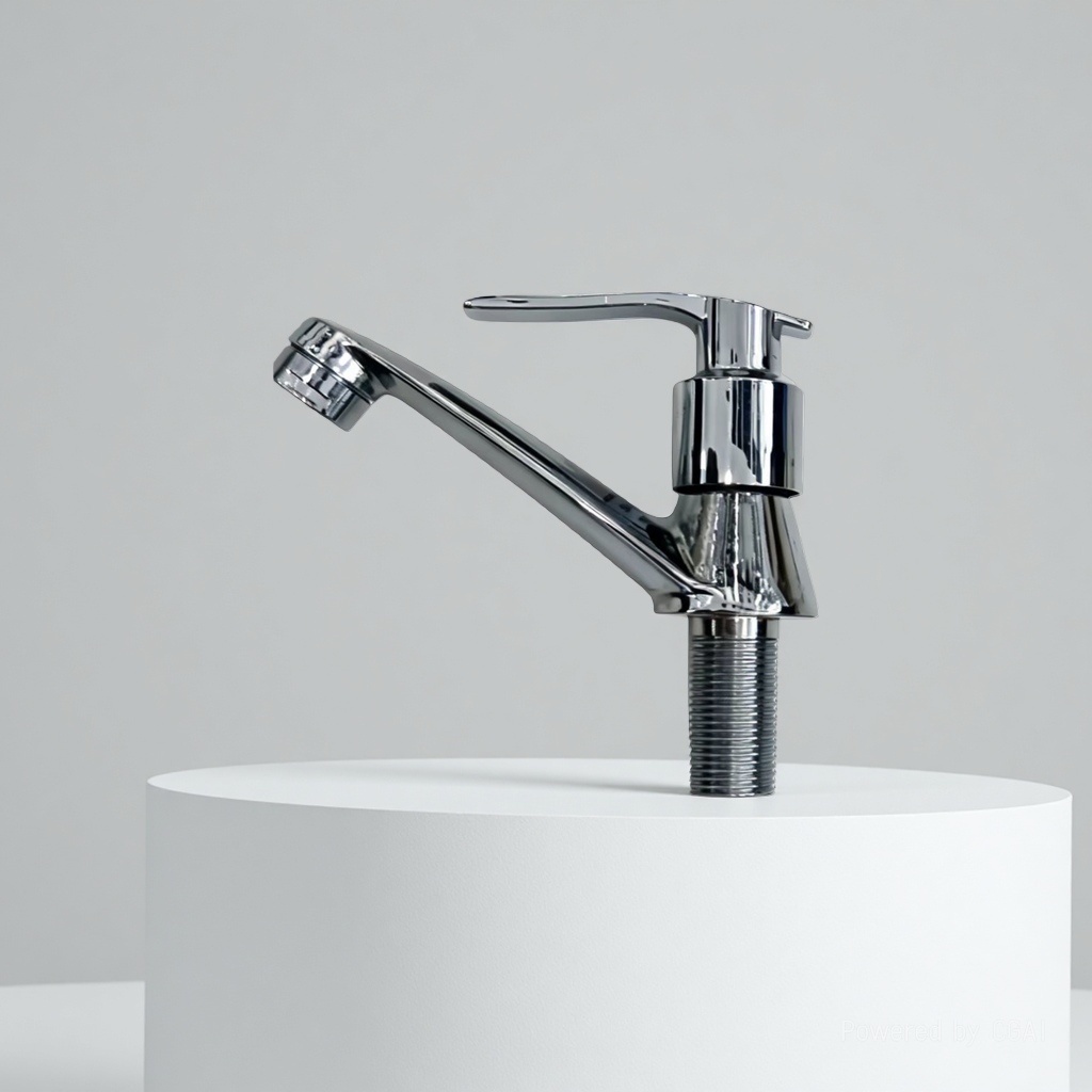 Washbasin, single cold water nozzle, bathroom washbasin, old-fashioned quick-turn faucet