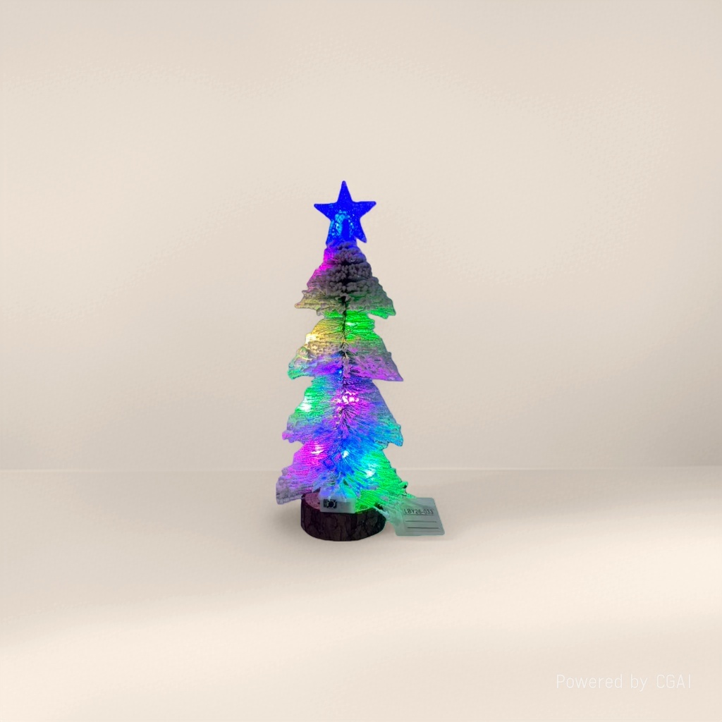 Christmas decorations, Christmas ornaments, Christmas tree illuminated ornaments, Christmas scene arrangement Application Scenario