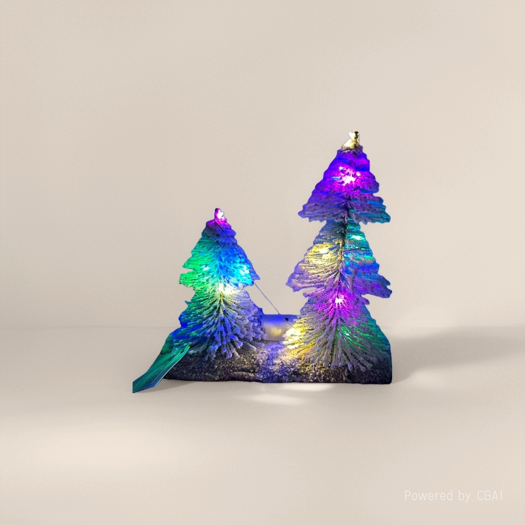 Luminous Christmas tree, indoor Christmas tree, Christmas supplies, tabletop ornaments details Picture