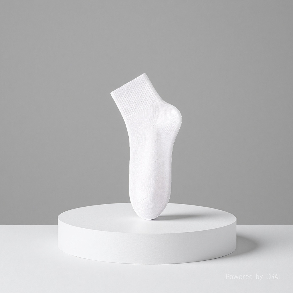运动休闲棉袜春秋款女纯棉袜子
