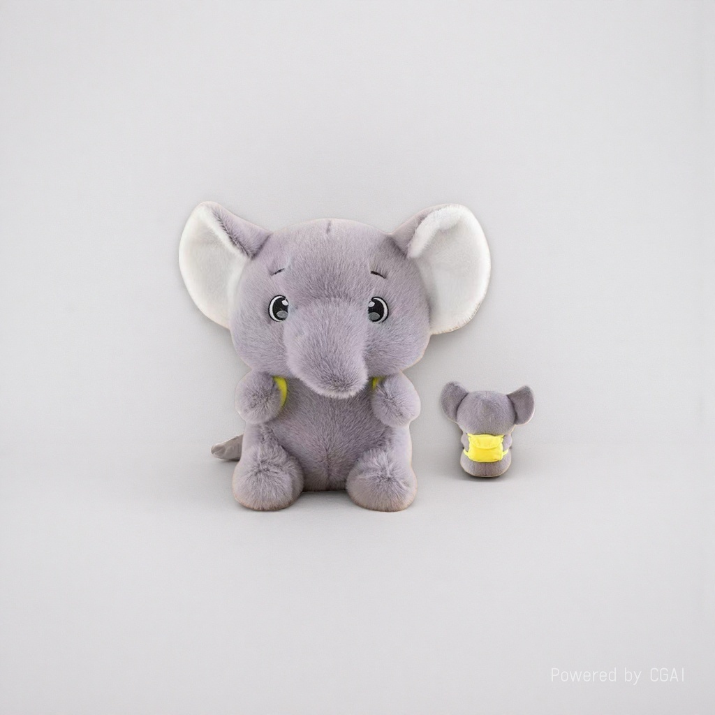 Plush toy elephant AI Trendy Halloween toy 171410843 Specification image