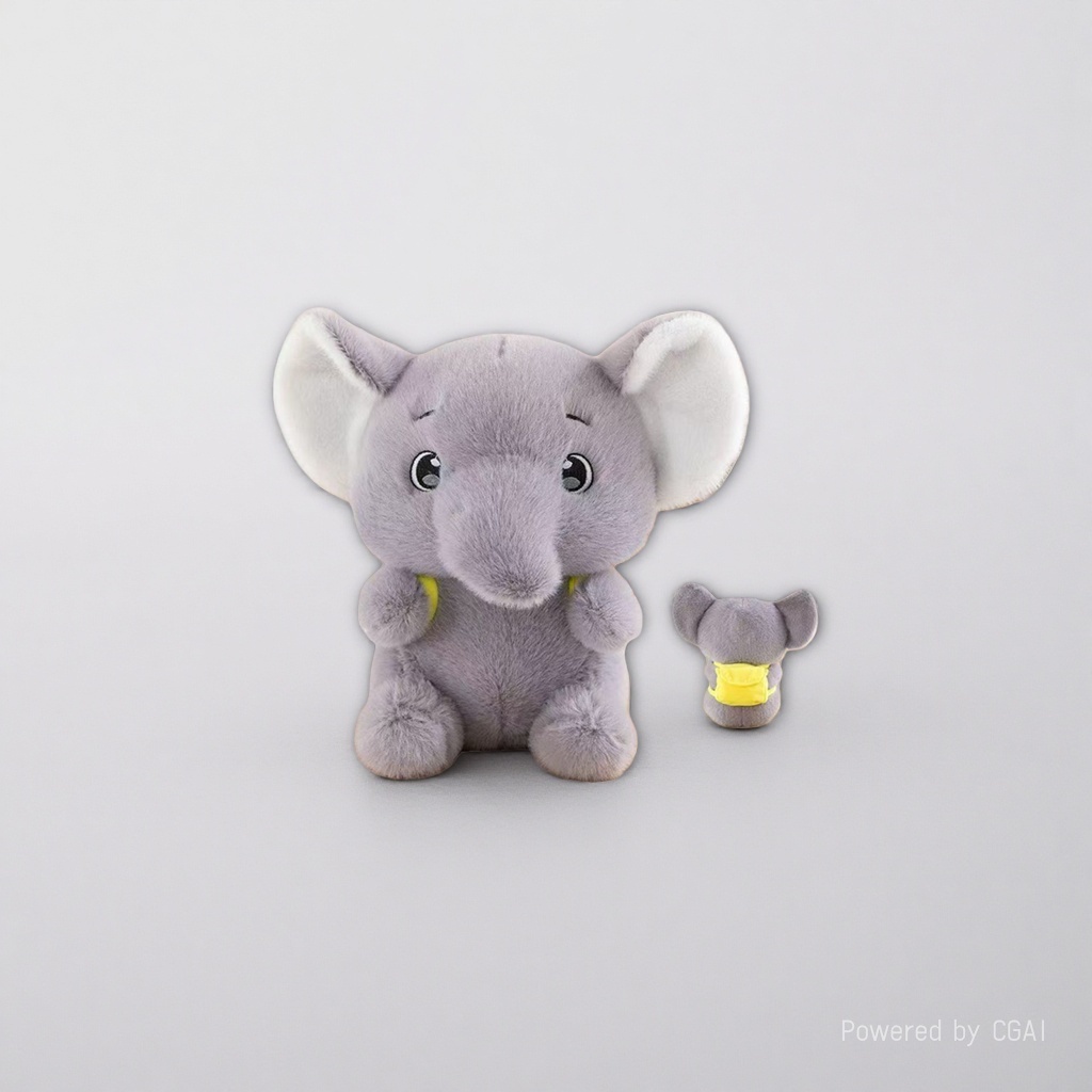 Plush toy elephant AI Trendy Halloween toy 171410843 details Picture