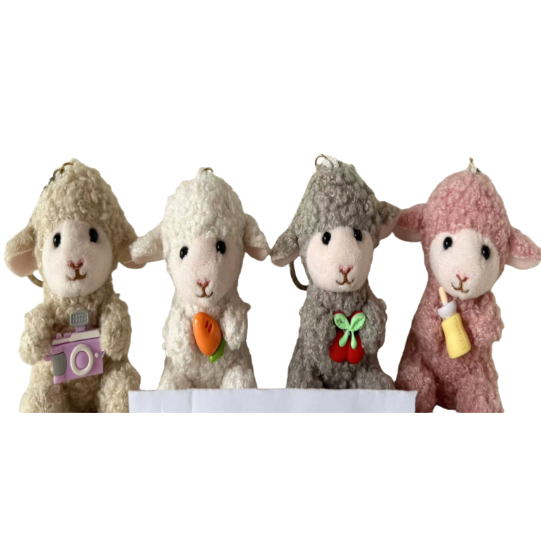 Plush sheep, plush toys, figurines, dolls, claw machines, children's toys Item Picture