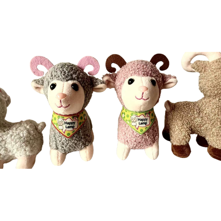 Simulación bebé oveja bonnie cute moe bebé oveja muñeca alpaca peluche juguete de boda regalo de cumpleaños para niñas Item Picture
