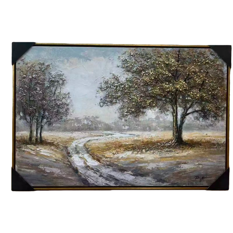 Factory wholesale Shishkin Big Tree Russian famous painting decorative paintings living room forest scenery dining room bedroom decorative paintings 094502289 Item Picture