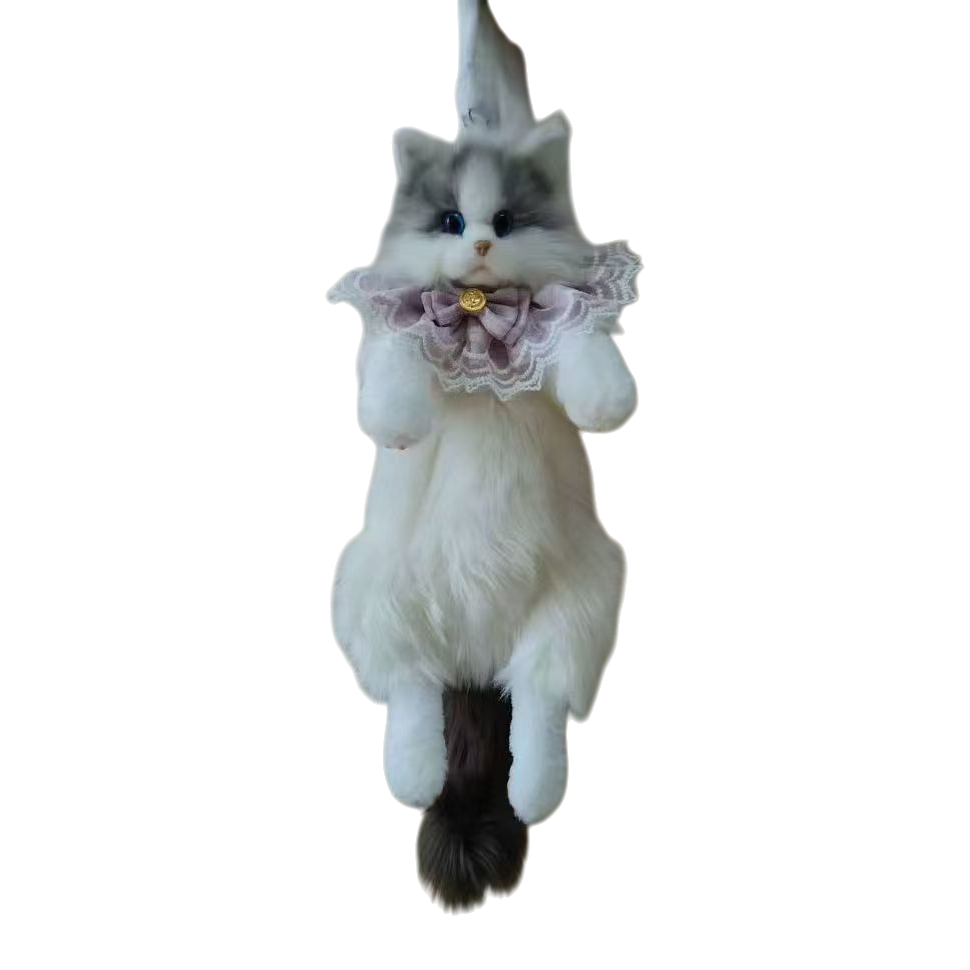 Simulated stuffed toys, backpack dolls, cat backpacks, plush dolls, toys, super cute decorations for children and girls. 110227961 Item Picture