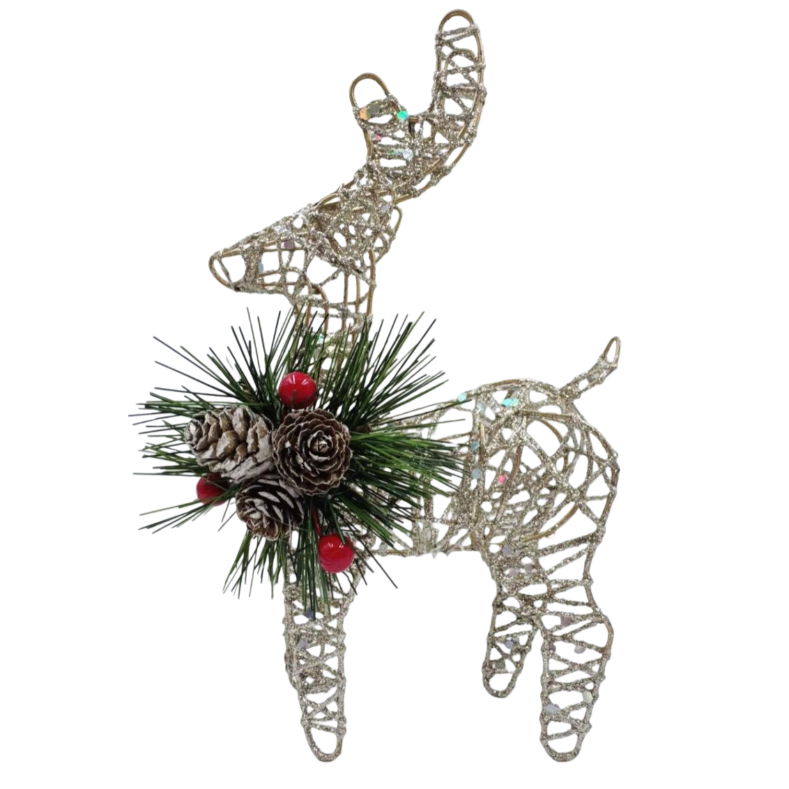 Christmas decoration reindeer ornaments, Christmas outdoor and indoor decoration, Christmas atmosphere arrangement Item Picture