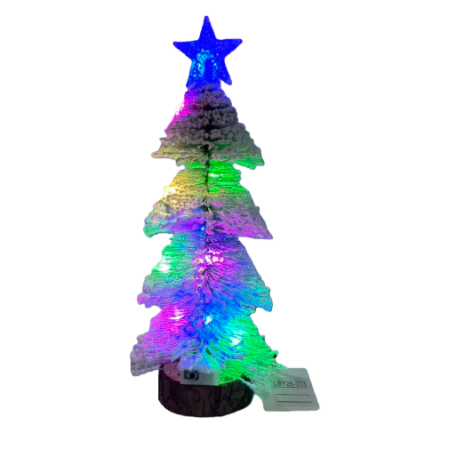 Christmas decorations, Christmas ornaments, Christmas tree illuminated ornaments, Christmas scene arrangement Item Picture