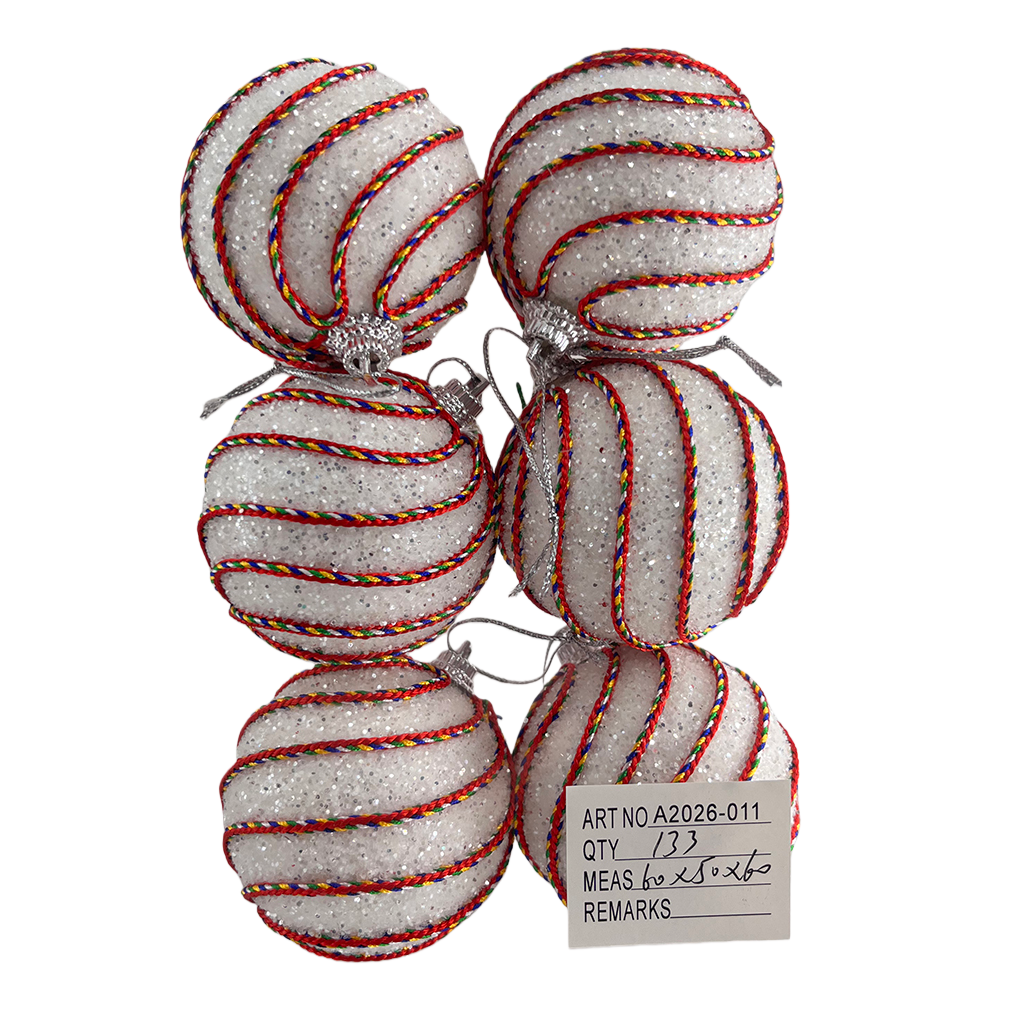 Christmas decorative ball set, Christmas flower souvenir, Christmas decorations Item Picture