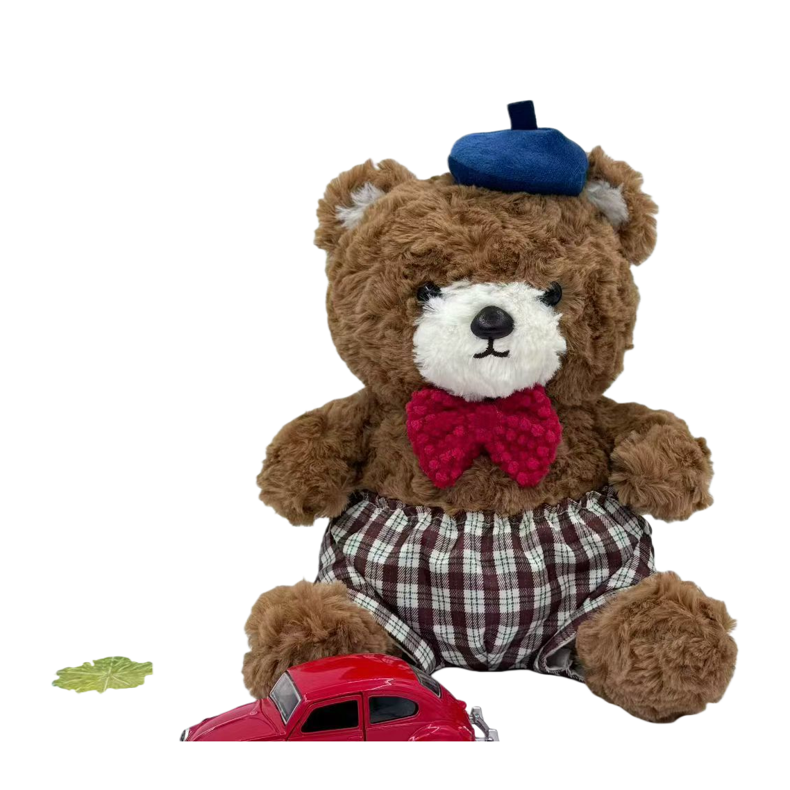 Happy Little Zebra plush toy, bear, Tricolor cat, cloth doll, cat backpack, clothes doll