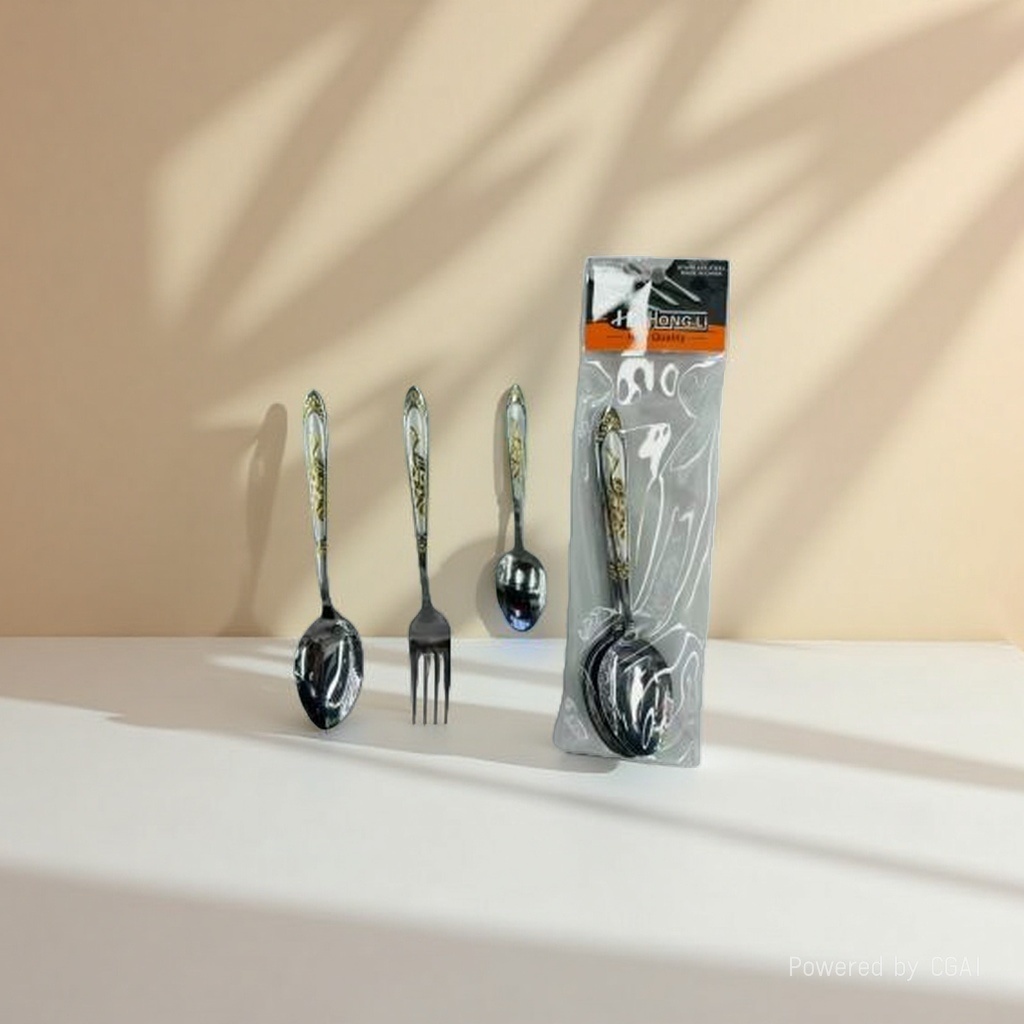 刀叉勺套装/餐具不锈钢/不锈钢餐具套装/刀叉/不锈钢牛排刀细节图