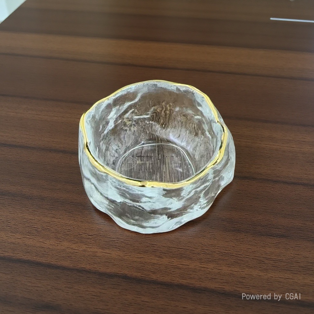 Factory direct sales, customizable Japanese crystal glass tea cups, master cups, hammer-patterned kung fu tea cups, tea bowls and tea sets Specification image