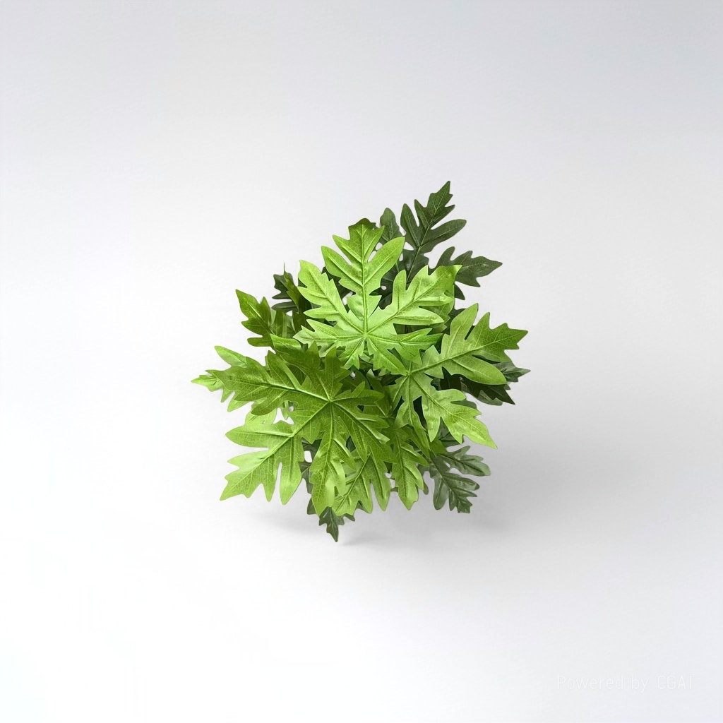仿真槲寄生枝叶树脂树搭配仿真水果绿植人造植物