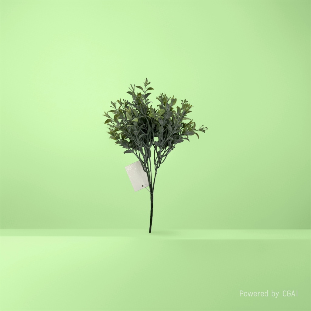 Artificial flower, single hand-held bellflower, artificial plant, artificial flower, artificial green plant, hotel decoration, house decoration, restaurant decoration, artificial flower, golden diamond, hydroponic flower, orchid family, green foliage plant Specification image