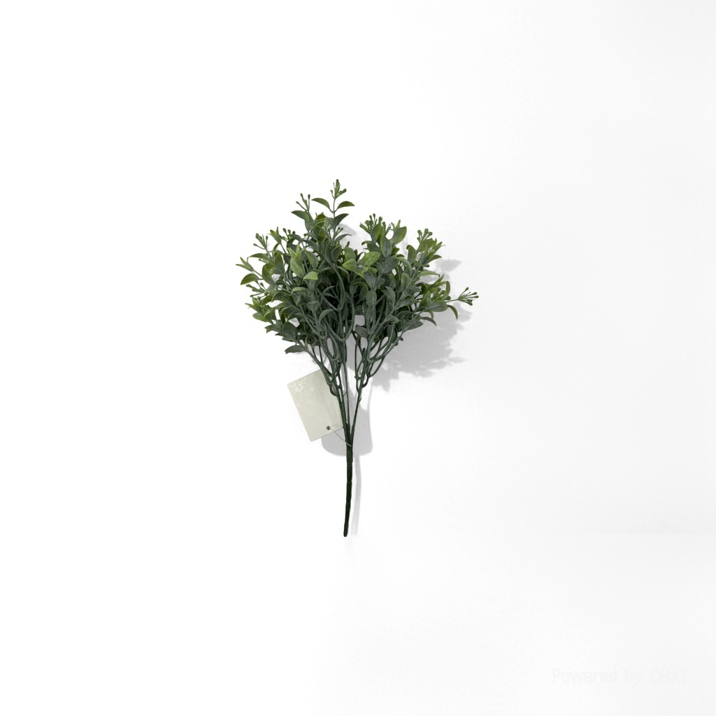 Artificial flower, single hand-held bellflower, artificial plant, artificial flower, artificial green plant, hotel decoration, house decoration, restaurant decoration, artificial flower, golden diamond, hydroponic flower, orchid family, green foliage plant details Picture