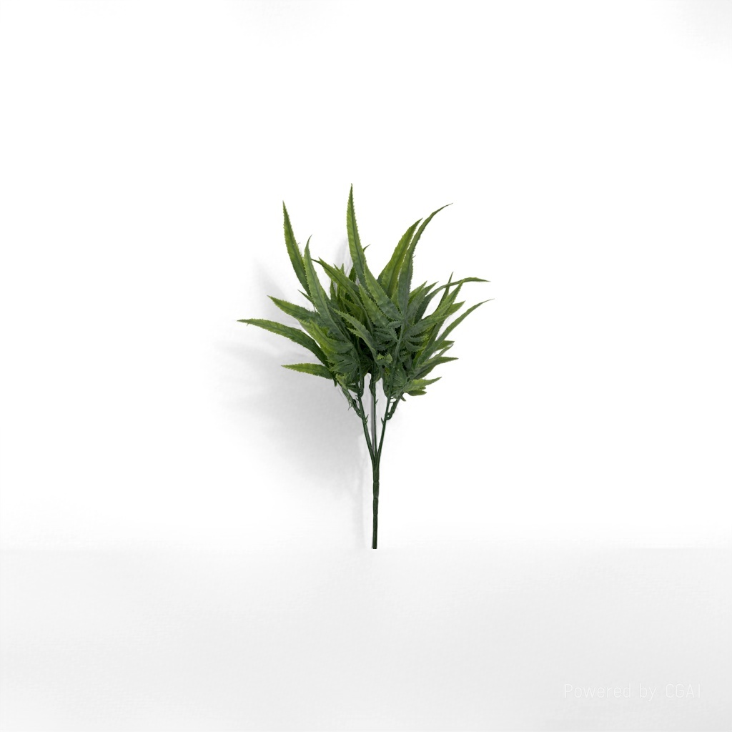 Artificial resin mistletoe branches, green plant decorations, artificial green plant home ornaments