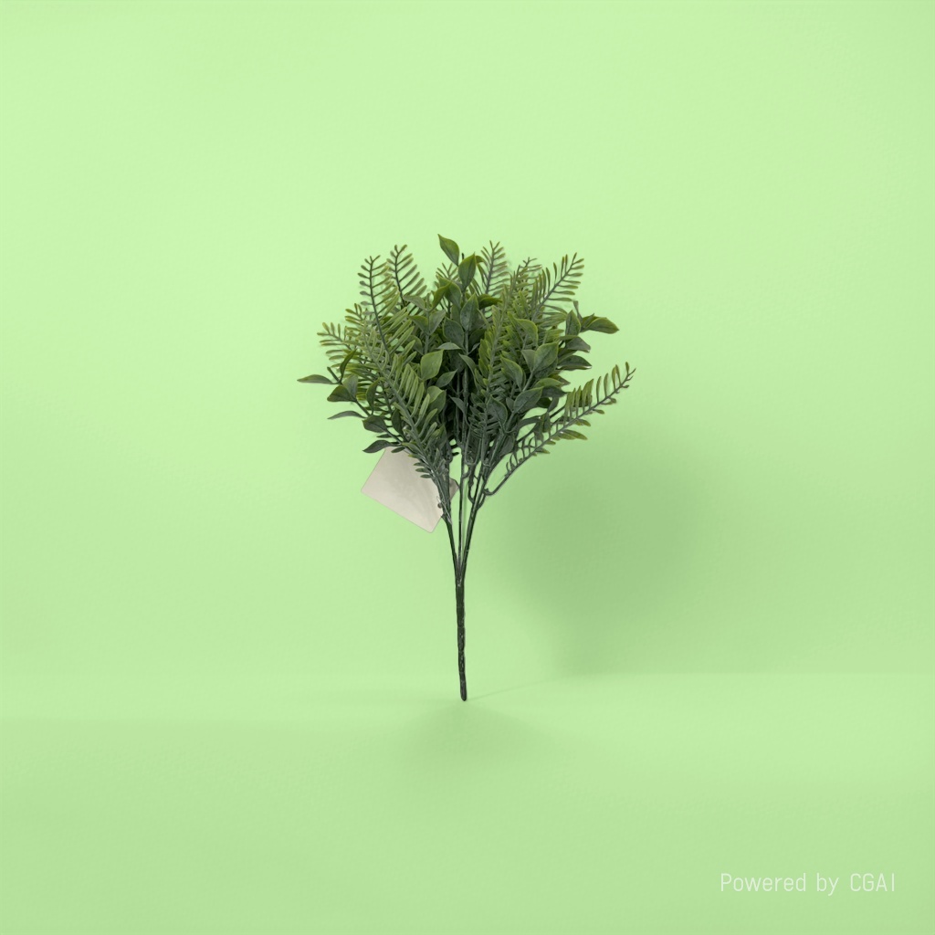 Artificial vines, green plant bunches, artificial flowers, plastic vines, strings of flowers, fake flower strips, small white moss, dead wood Application Scenario