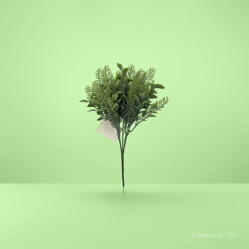 Artificial vines, green plant bunches, artificial flowers, plastic vines, strings of flowers, fake flower strips, small white moss, dead wood Specification image