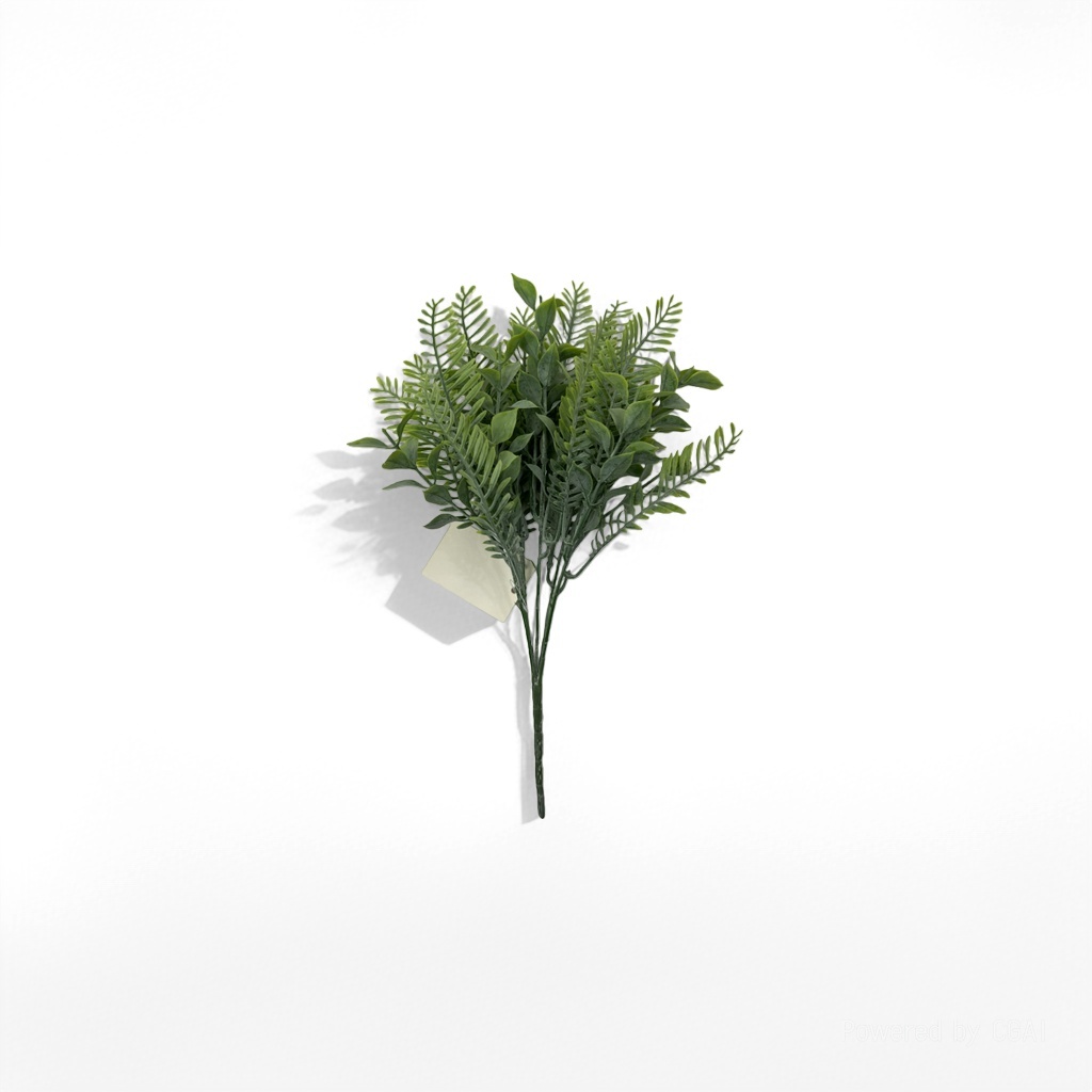 Artificial vines, green plant bunches, artificial flowers, plastic vines, strings of flowers, fake flower strips, small white moss, dead wood