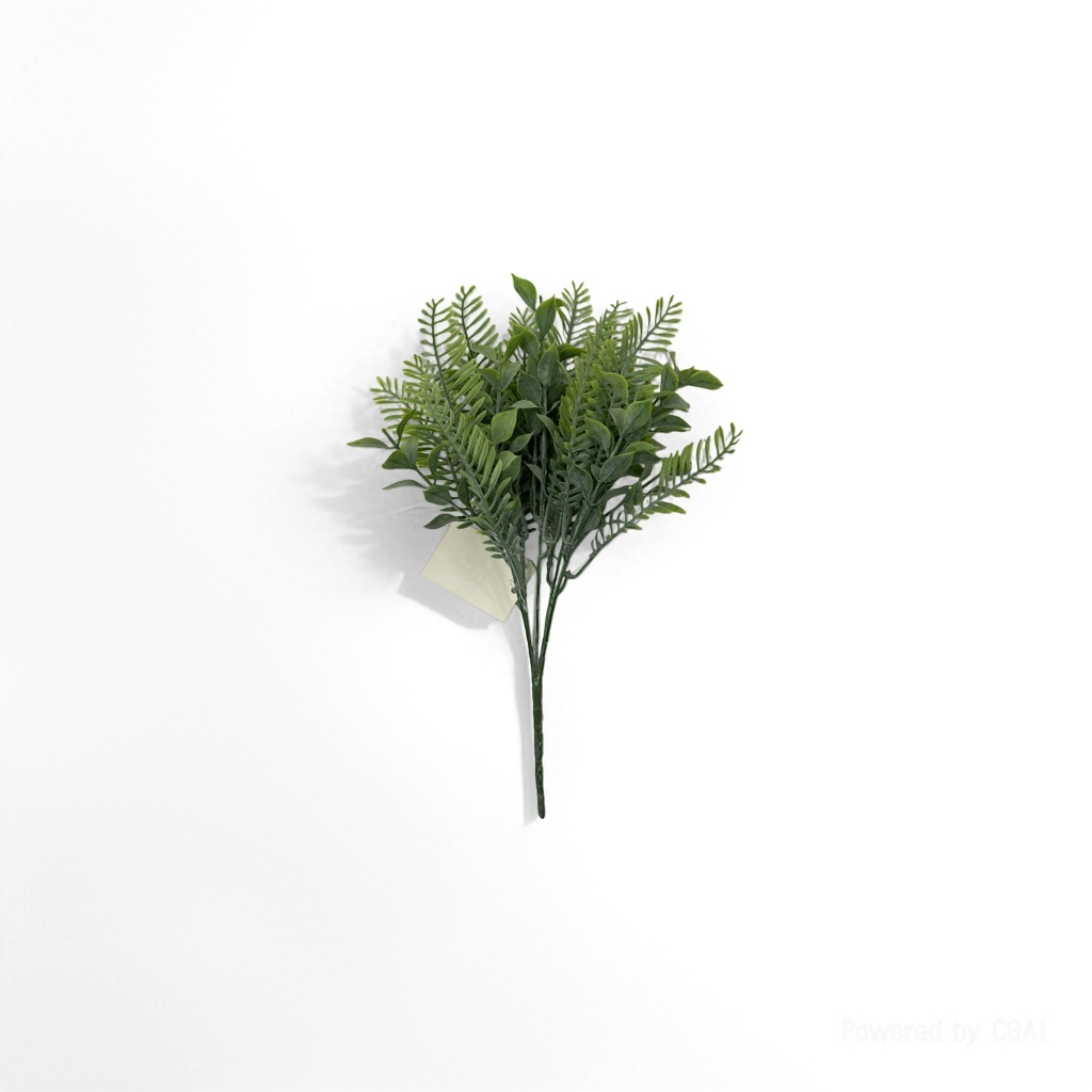 Artificial vines, green plant bunches, artificial flowers, plastic vines, strings of flowers, fake flower strips, small white moss, dead wood details Picture