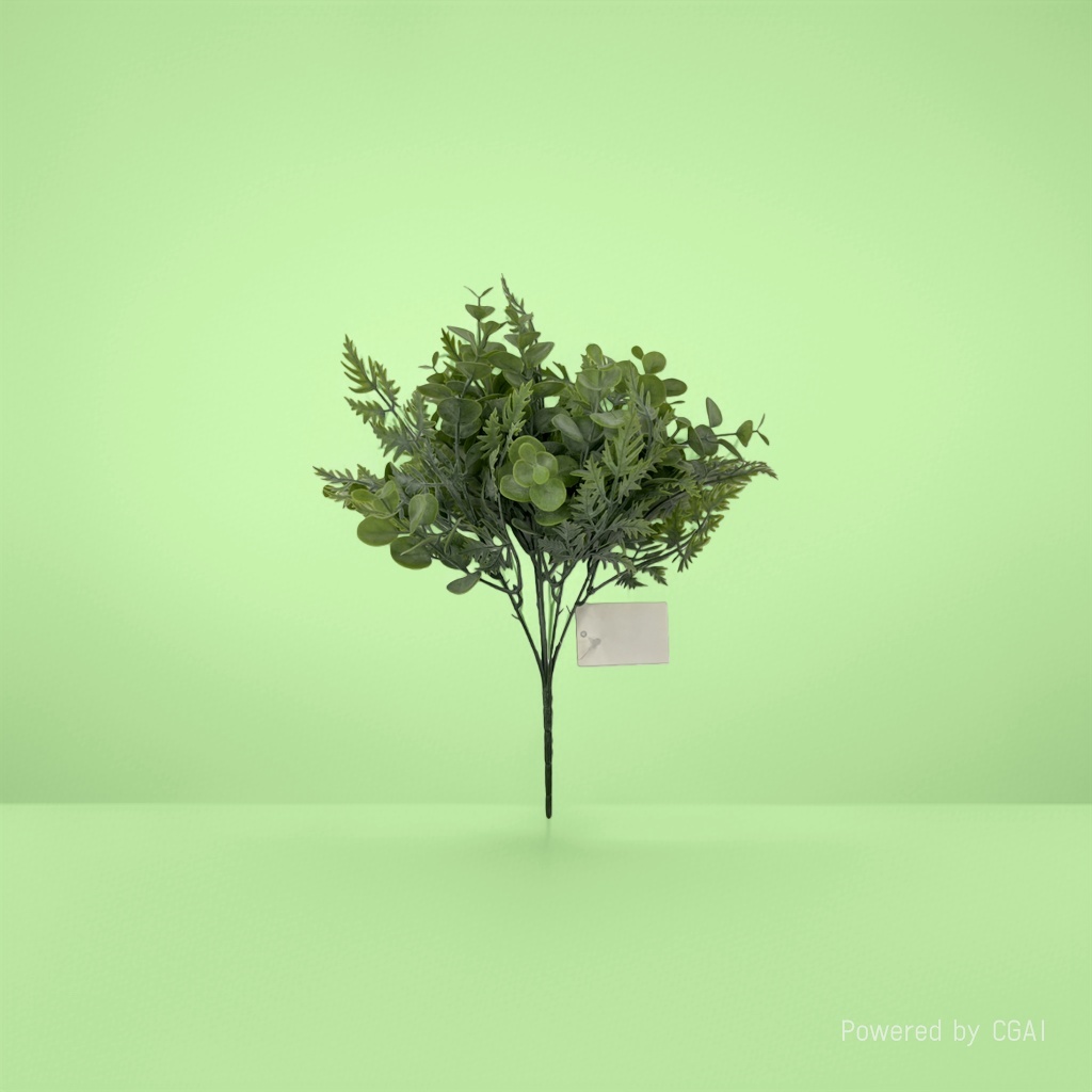 Artificial Phalaenopsis potted green plants, artificial green plant bundles, plastic artificial tree green plants Specification image