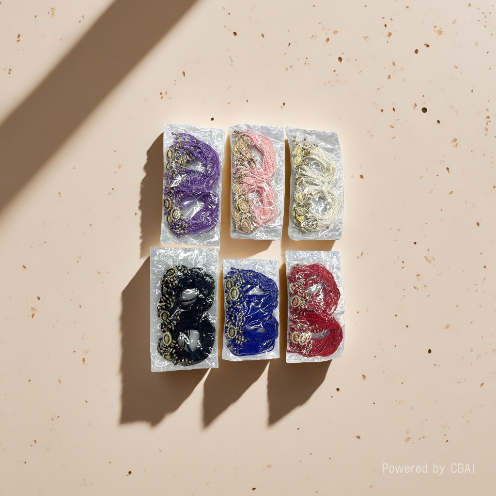 Bohemian-style multi-layer rice bead bracelet, versatile summer element rice bead bracelet for women's set Application Scenario