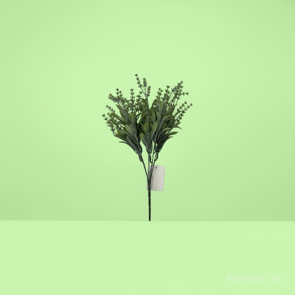 Artificial green plants, knitted flowers, large-leaf artificial flowers, bamboo, artificial green plants, artificial green plant bundles details Picture