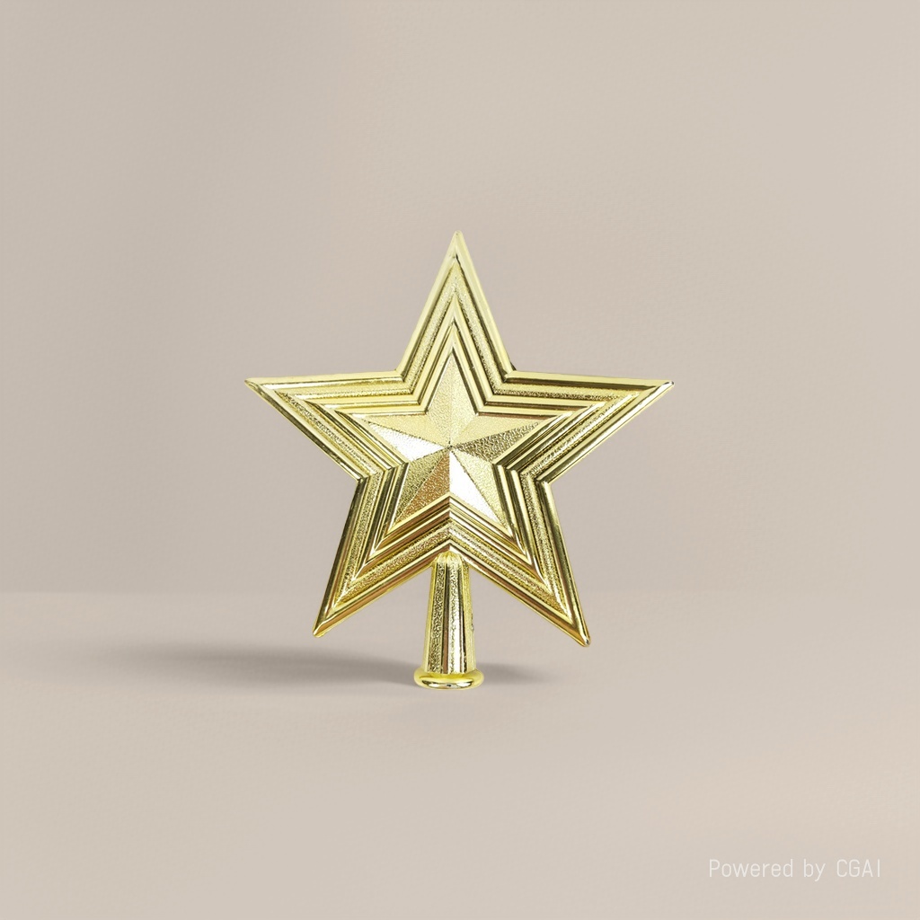Christmas tree top star Christmas tree decoration Christmas scene arrangement Christmas party decoration details Picture