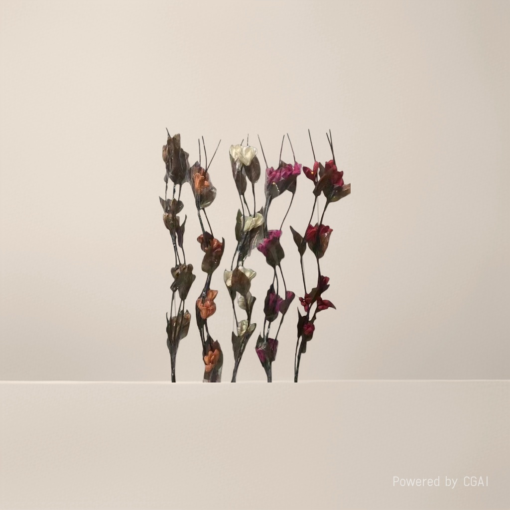 Monet's Garden handcrafted artificial plastic flowers decorate the living room, bedroom and balcony Specification image