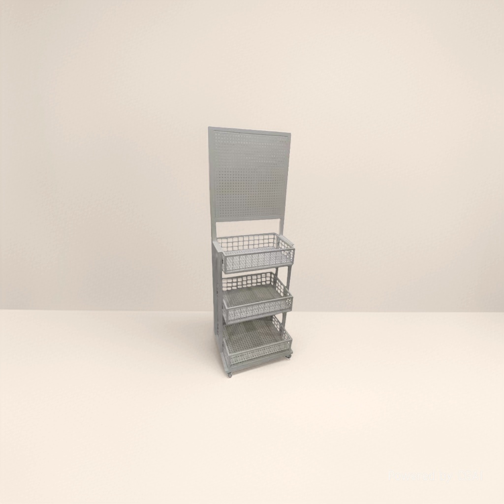 Storage rack, bedroom floor-standing multi-layer snack rack, kitchen movable baby products storage rack, pegboard storage details Picture