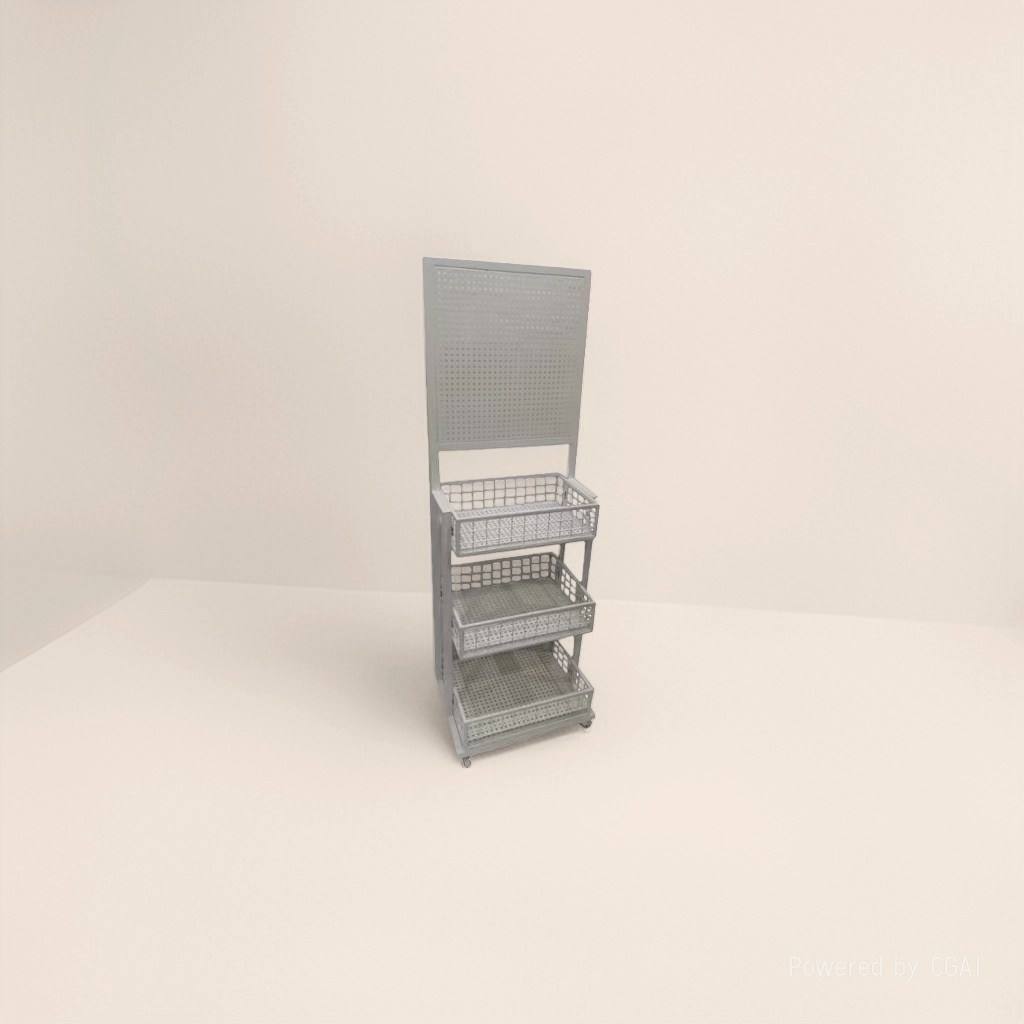 Storage rack, bedroom floor-standing multi-layer snack rack, kitchen movable baby products storage rack, pegboard storage Application Scenario