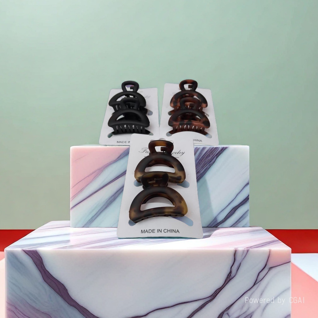 Acetate large shark clip, grab clip, hairpin, specially designed for women's elegant updo details Picture