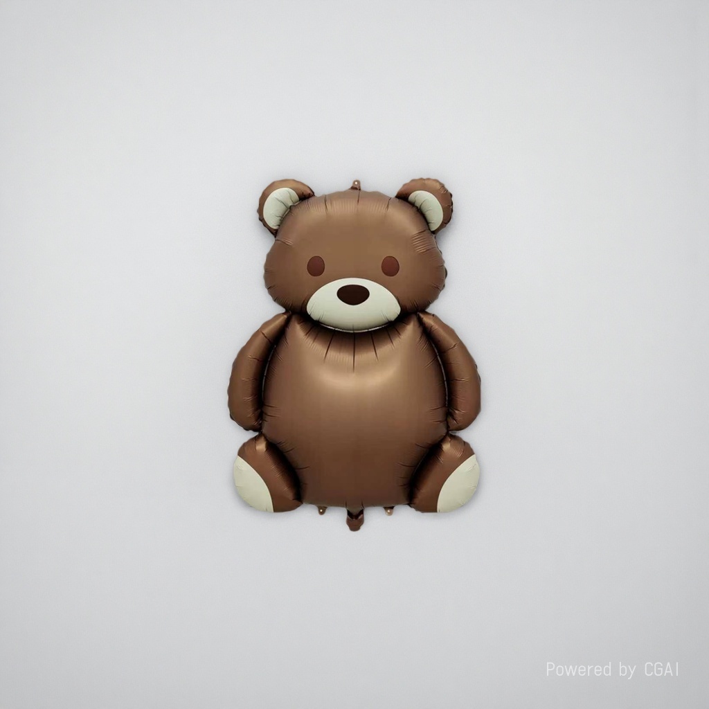 Matte bear balloons, birthday party supplies, aluminum film ceremony decoration balloons details Picture