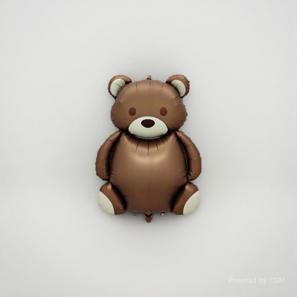 Matte bear balloons, birthday party supplies, aluminum film ceremony decoration balloons Specification image