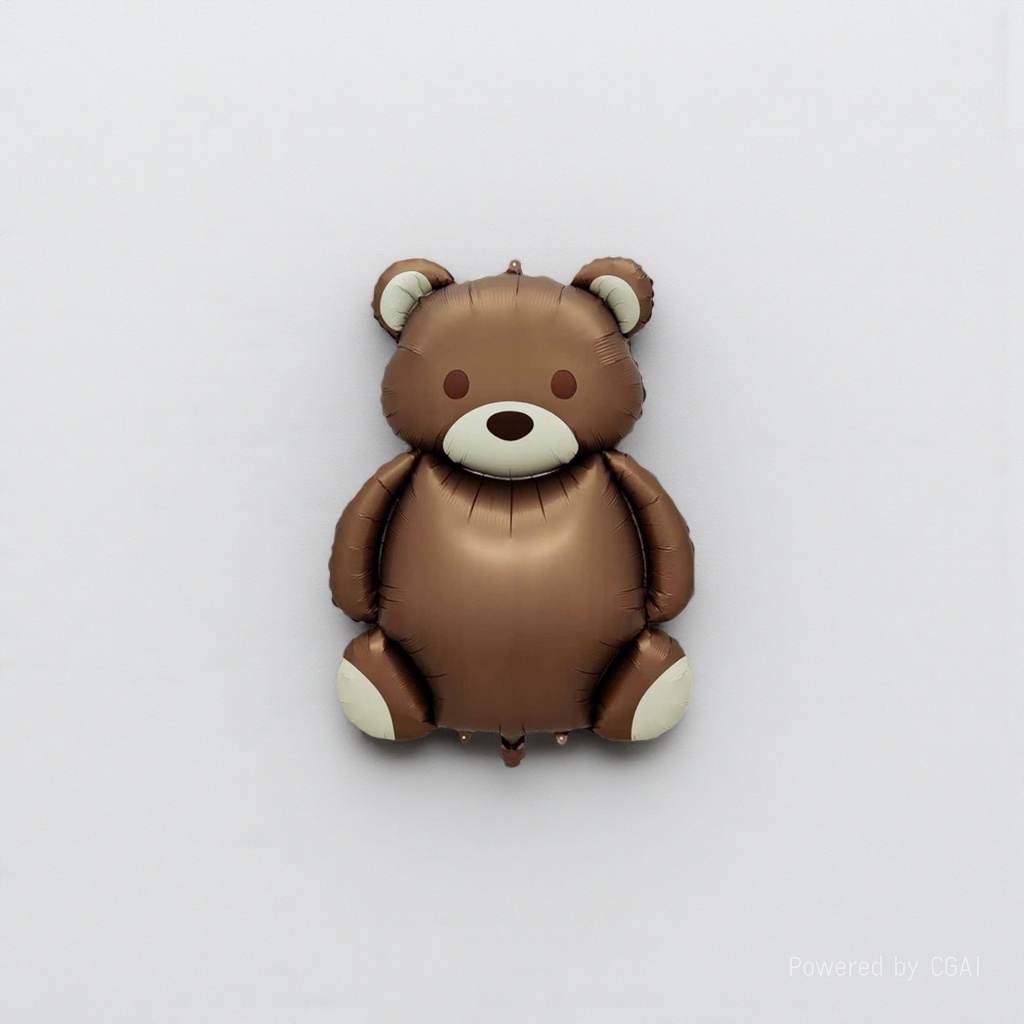 Matte bear balloons, birthday party supplies, aluminum film ceremony decoration balloons Item Picture