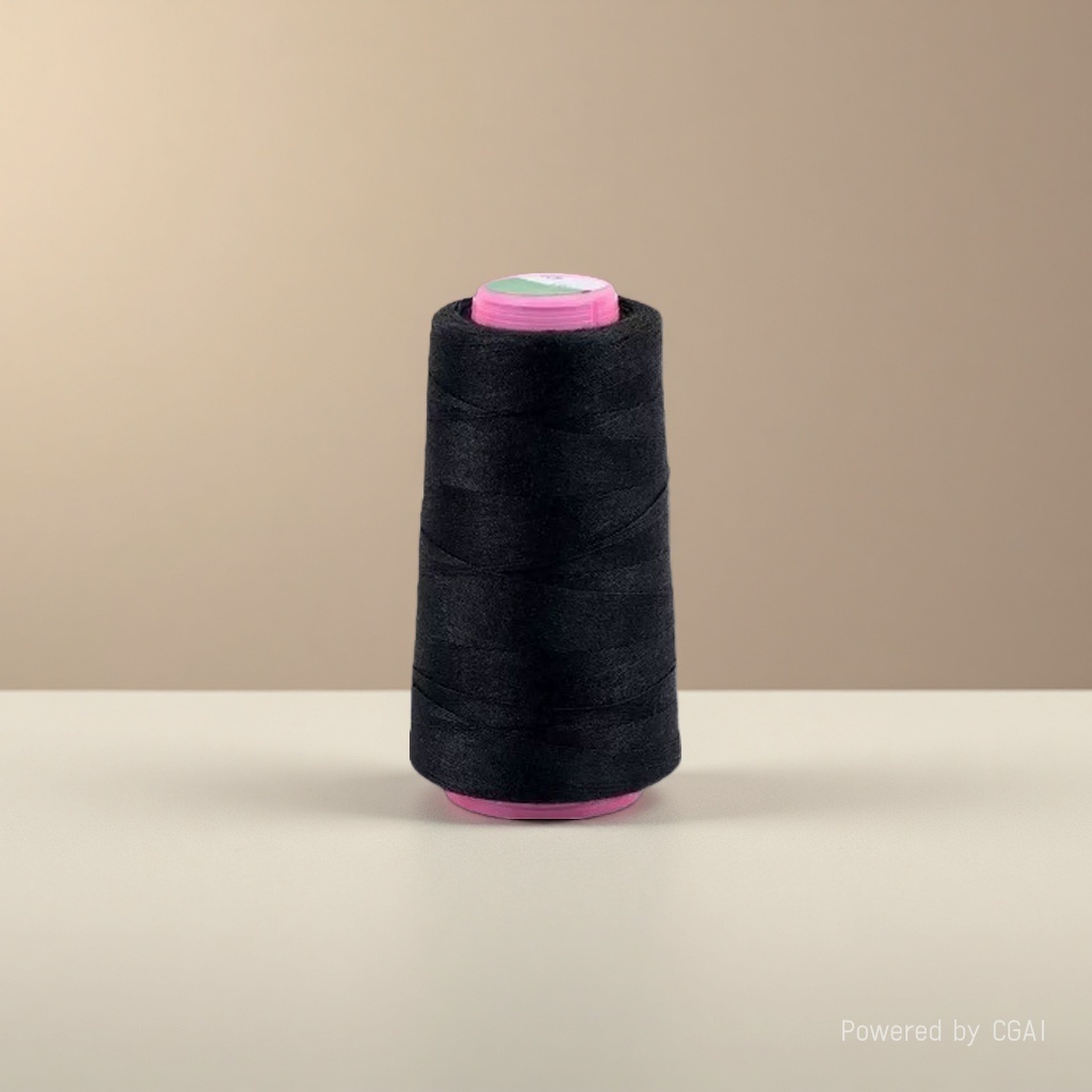 Chiba brand black 203 sewing thread details Picture