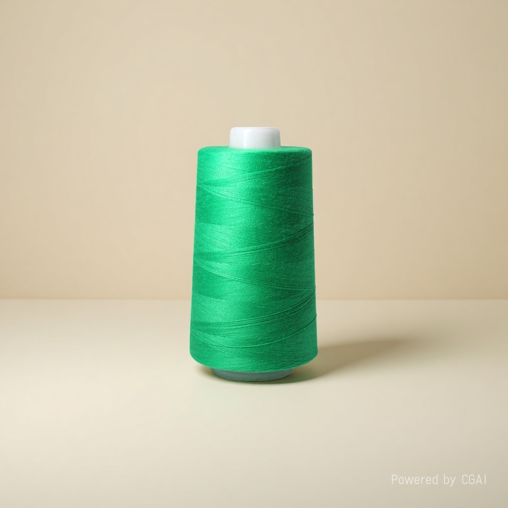 Chiba brand green 60s2 polyester thread details Picture
