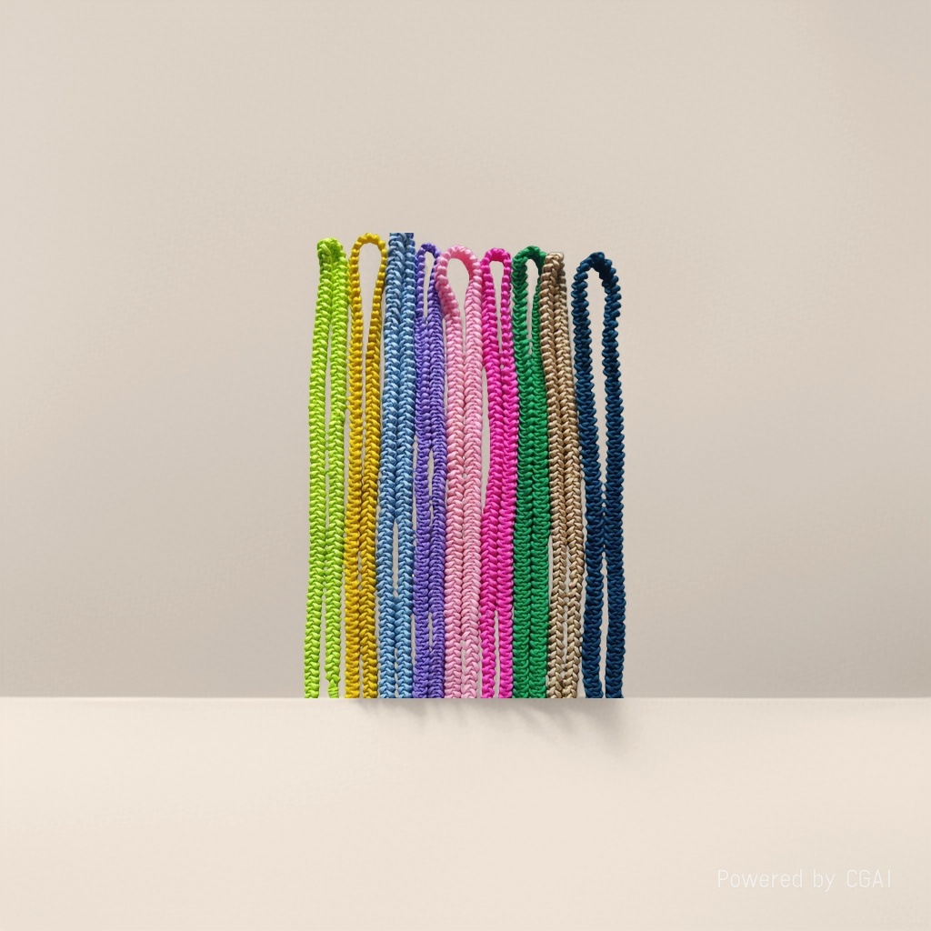 Replacement bag strap, single-shoulder diagonal cross, hand-woven nylon strap, colorful long phone lanyard, Korean style for both men and women, fresh and cute