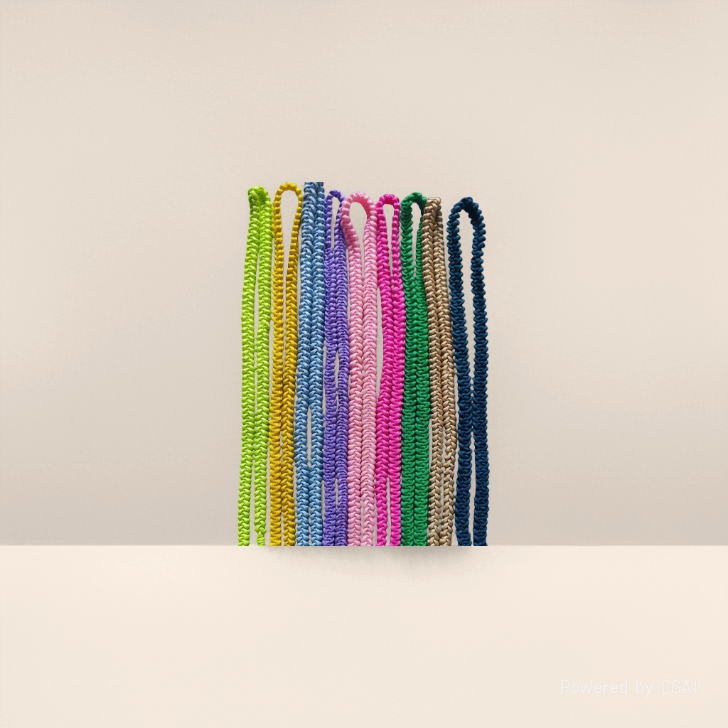 Replacement bag strap, single-shoulder diagonal cross, hand-woven nylon strap, colorful long phone lanyard, Korean style for both men and women, fresh and cute Application Scenario