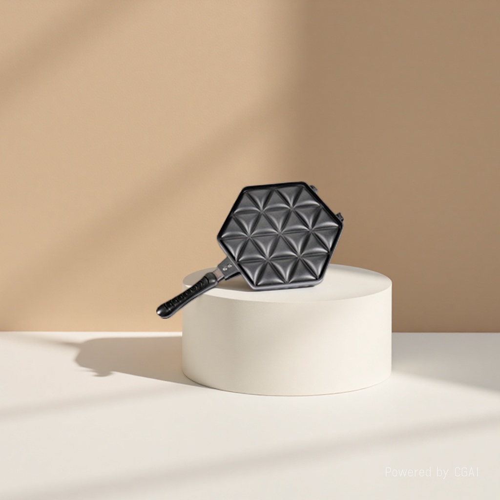 Hexagonal aluminum frying pan, baking tray, kitchenware set, stainless steel pot cover, silicone accessories Specification image