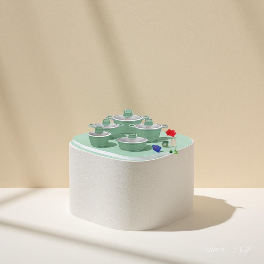 不锈钢套锅/铝锅套装/户外煮茶套/7件套铝锅/厨具细节图