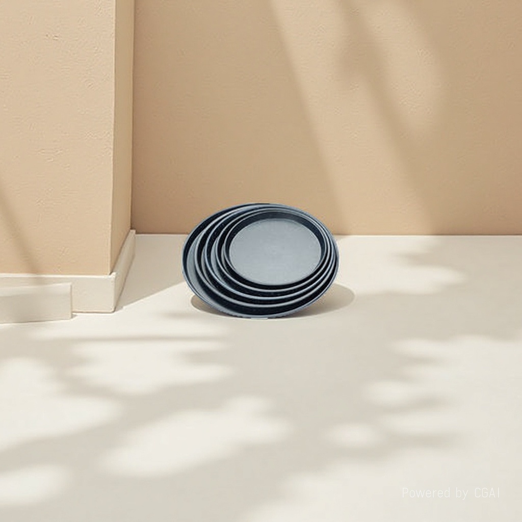 Black round cast iron stir-frying pan, baking tray, iron pan, household kitchen cookware for frying, stir-frying, stewing and boiling