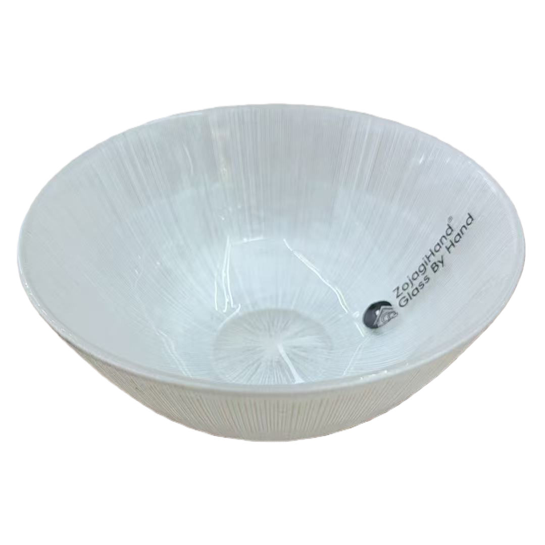 Purple Flame high-appearation-level kiln-changing glaze irregular salad bowl, ceramic conical hat bowl, club atmosphere dish bowl, cross-border export Item Picture